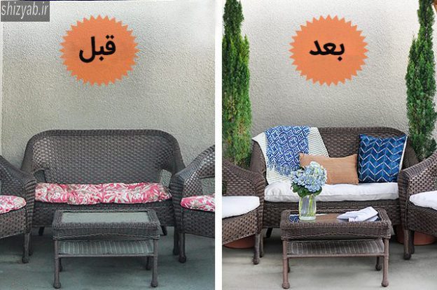 ویژگی تعویض رویه مبل