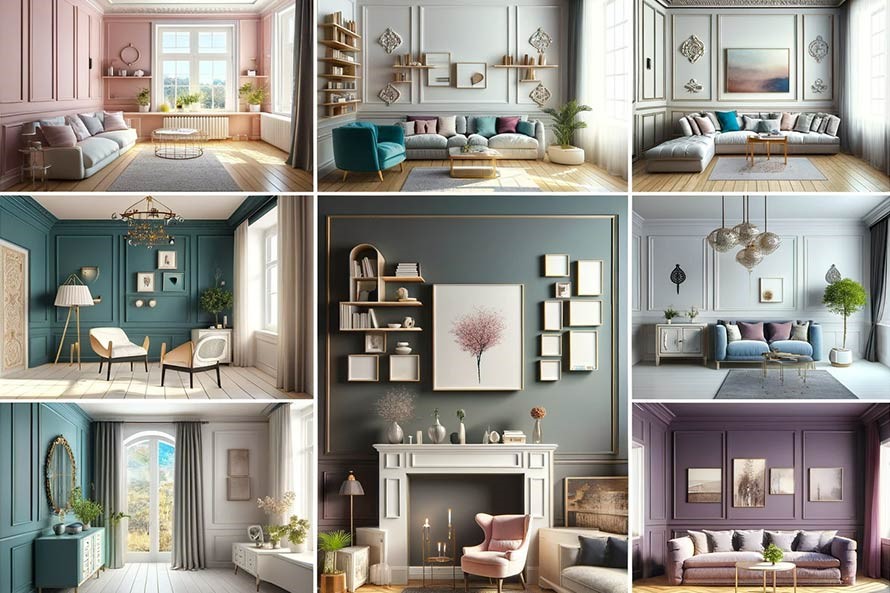 بهترین رنگ ها برای دکوراسیون داخلی منزل